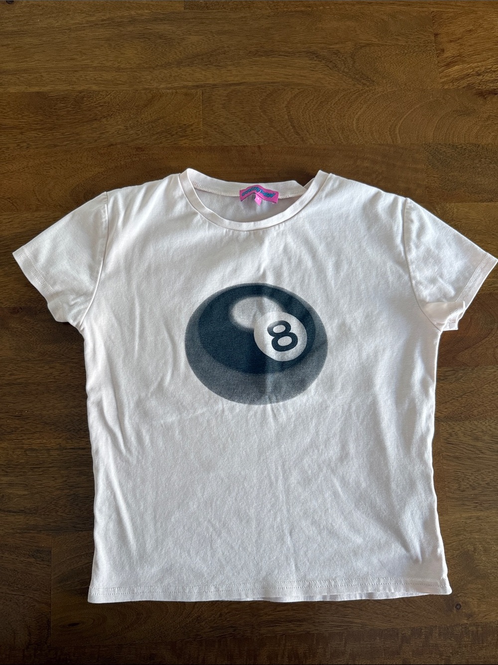 Edikted Pink T Shirt Sz Med